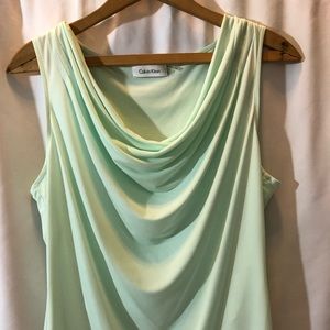 Calvin Klein cowl neck shirt